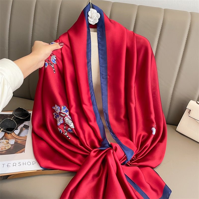 Echarpe Toque de Seda Paradise - Modelo 108 - Loja Fact