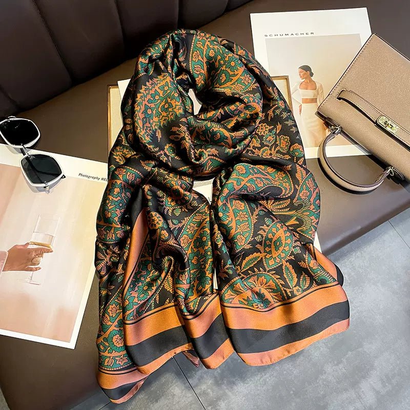 Echarpe Toque de Seda Paradise - Modelo 11 - Loja Fact