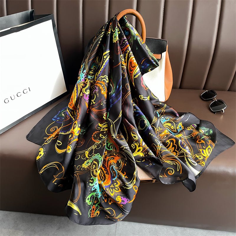 Echarpe Toque de Seda Paradise - Modelo 119 - Loja Fact