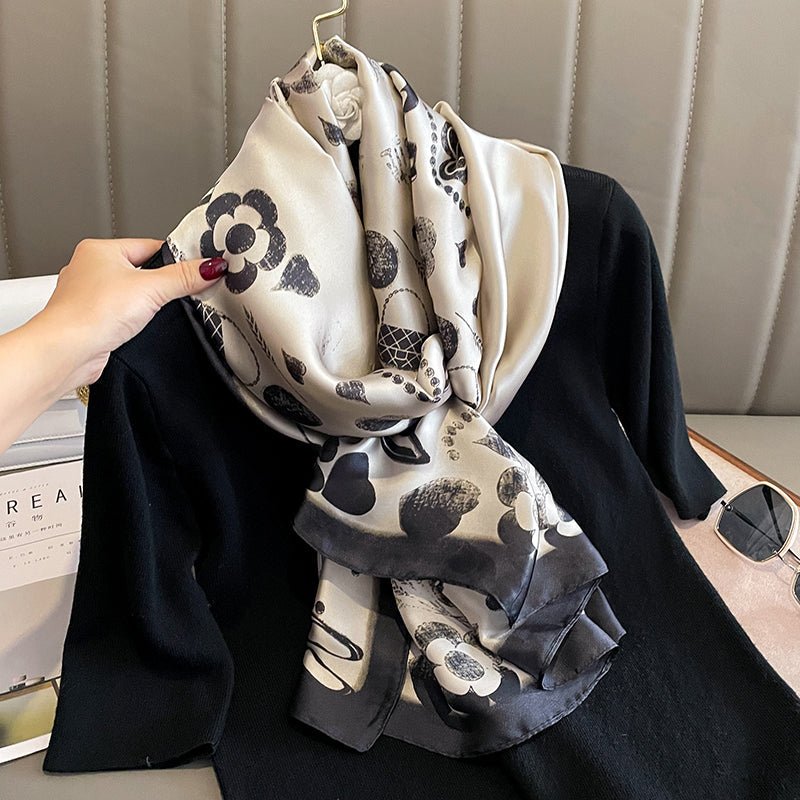 Echarpe Toque de Seda Paradise - Modelo 23 - Loja Fact