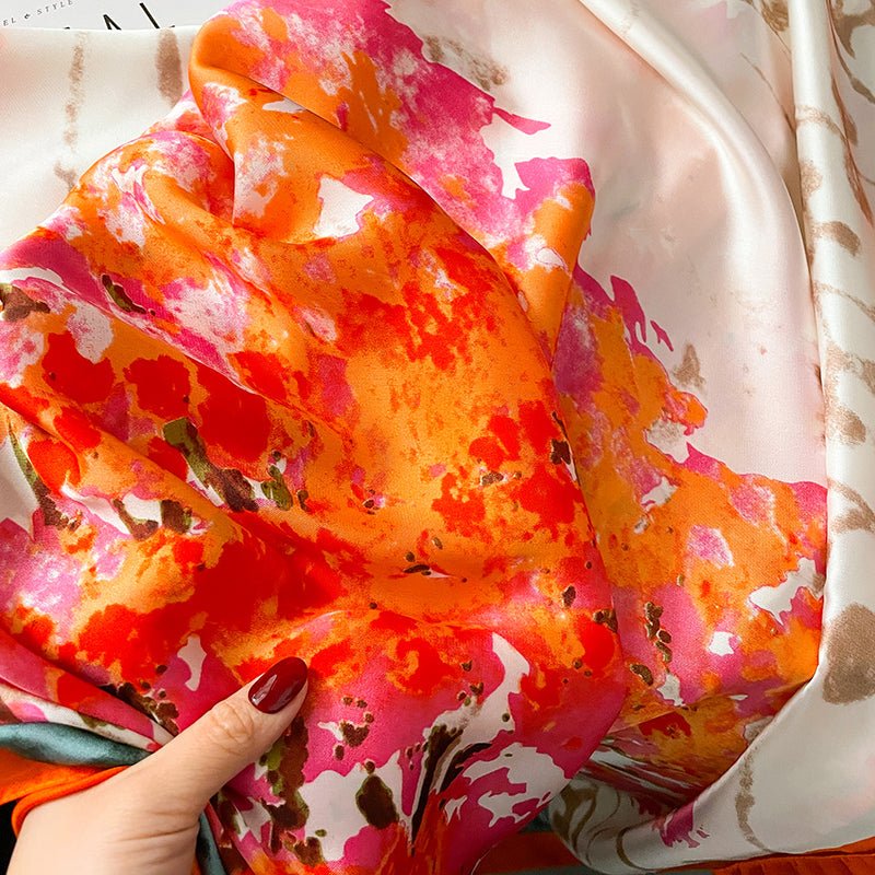 Echarpe Toque de Seda Paradise - Modelo 28 - Loja Fact