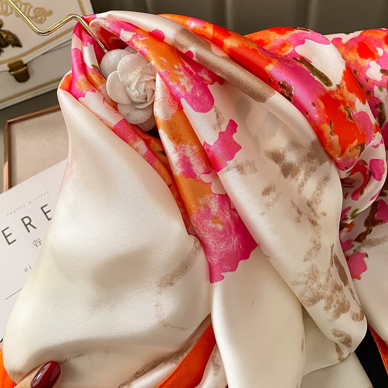 Echarpe Toque de Seda Paradise - Modelo 28 - Loja Fact