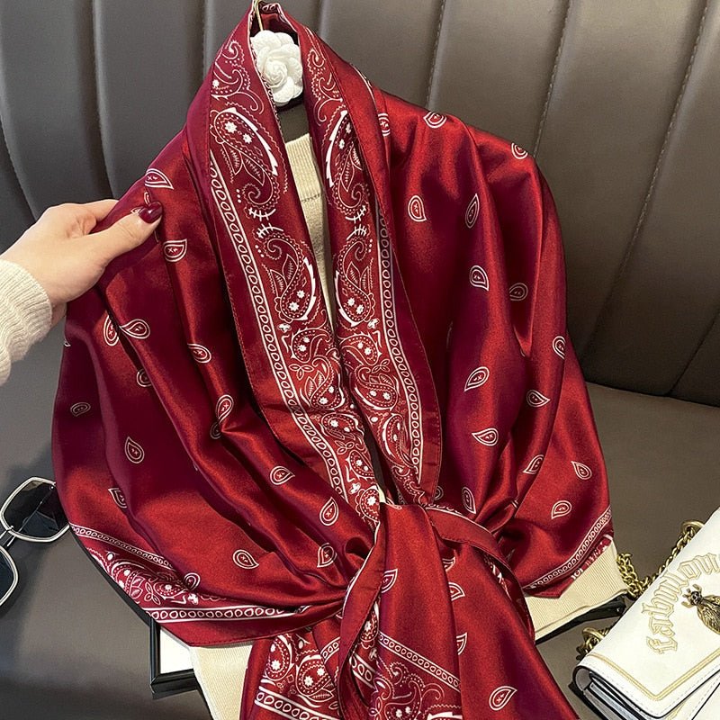 Echarpe Toque de Seda Paradise - Modelo 4 - Loja Fact