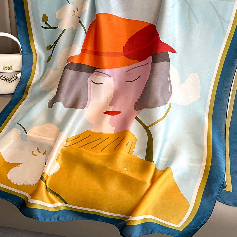 Echarpe Toque de Seda Paradise - Modelo 44 - Loja Fact