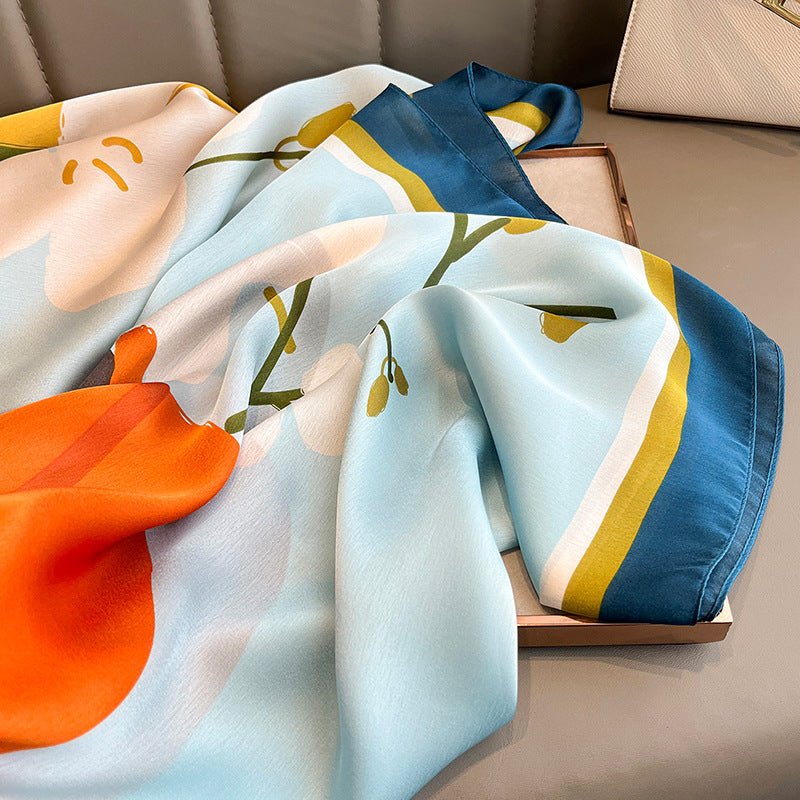 Echarpe Toque de Seda Paradise - Modelo 44 - Loja Fact