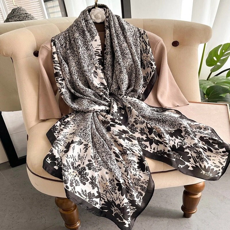 Echarpe Toque de Seda Paradise - Modelo 46 - Loja Fact