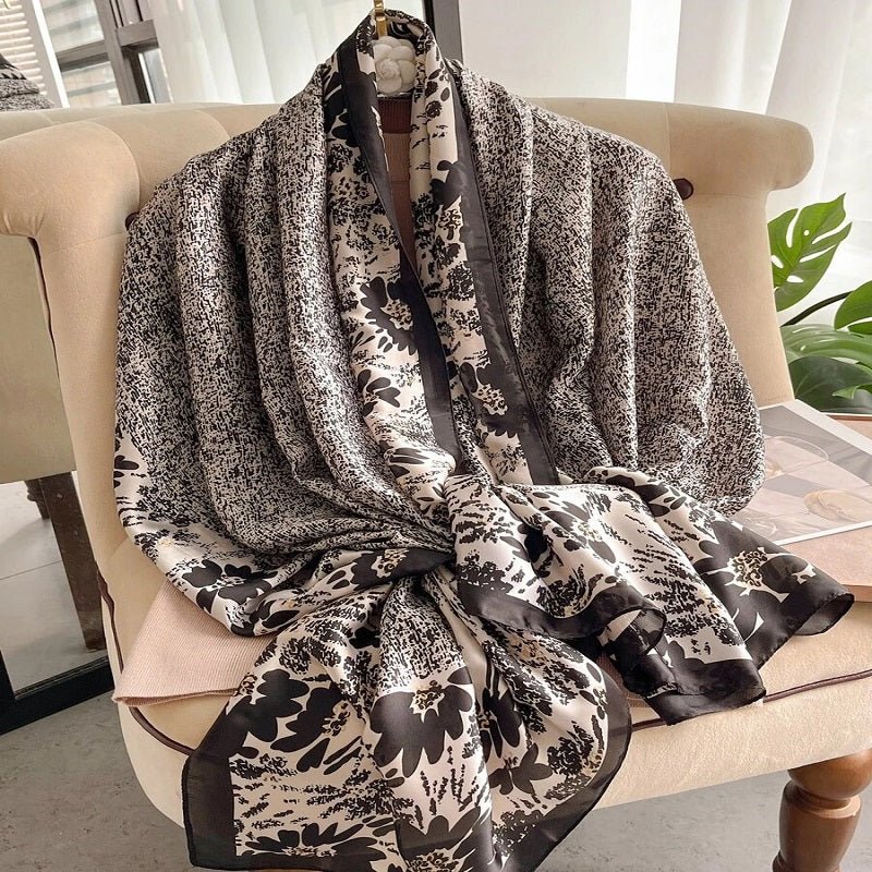 Echarpe Toque de Seda Paradise - Modelo 46 - Loja Fact