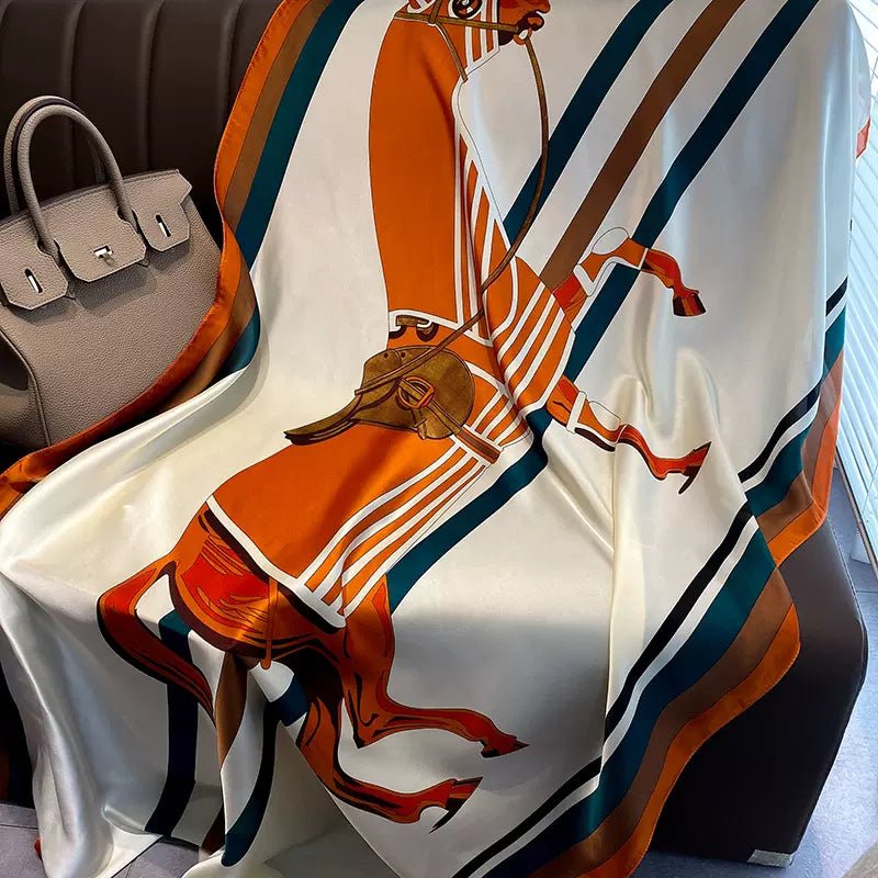 Echarpe Toque de Seda Paradise - Modelo 47 - Loja Fact