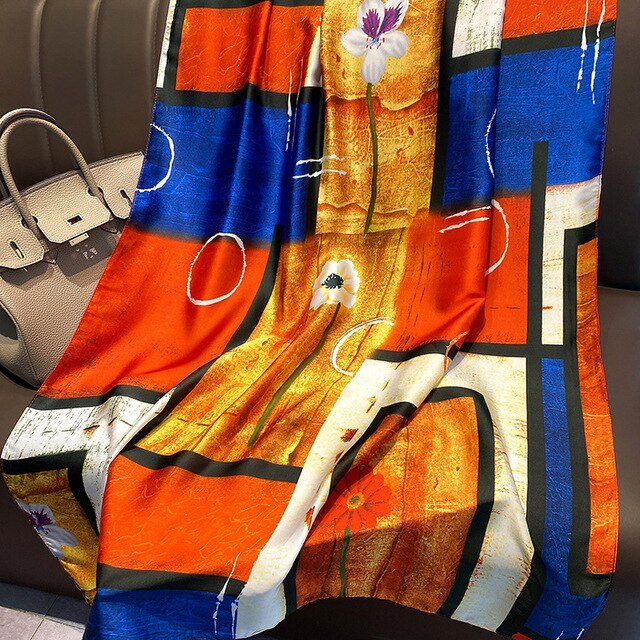 Echarpe Toque de Seda Paradise - Modelo 48 - Loja Fact