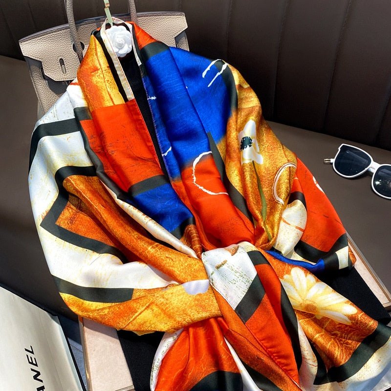 Echarpe Toque de Seda Paradise - Modelo 48 - Loja Fact