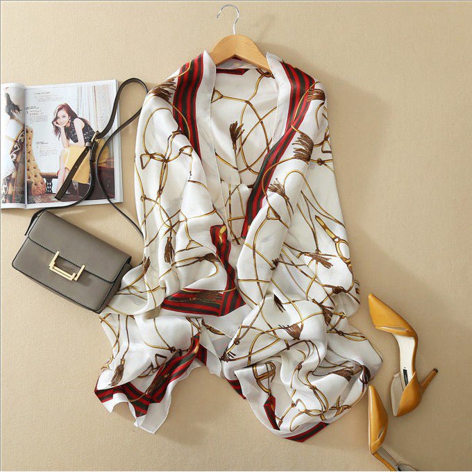 Echarpe Toque de Seda Paradise - Modelo 51 - Loja Fact