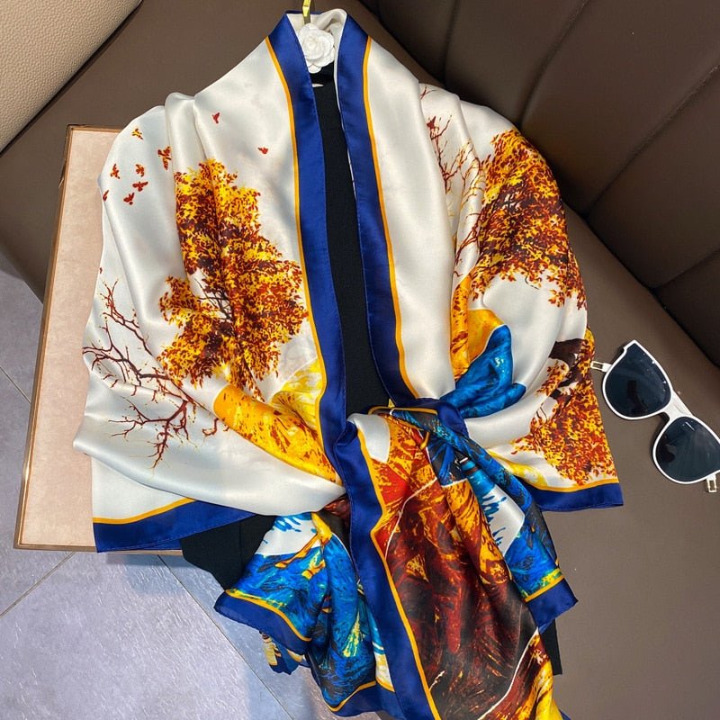 Echarpe Toque de Seda Paradise - Modelo 57 - Loja Fact