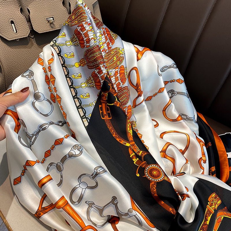 Echarpe Toque de Seda Paradise - Modelo 62 - Loja Fact