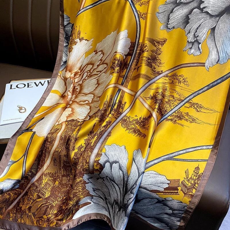 Echarpe Toque de Seda Paradise - Modelo 69 - Loja Fact