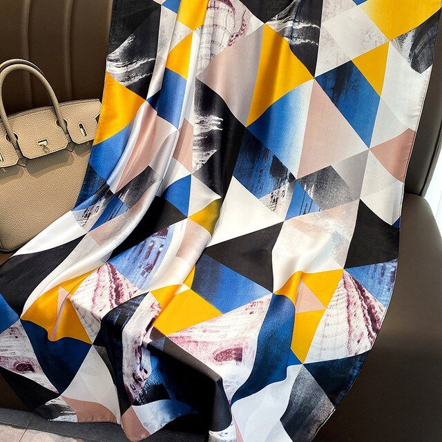 Echarpe Toque de Seda Paradise - Modelo 70 - Loja Fact