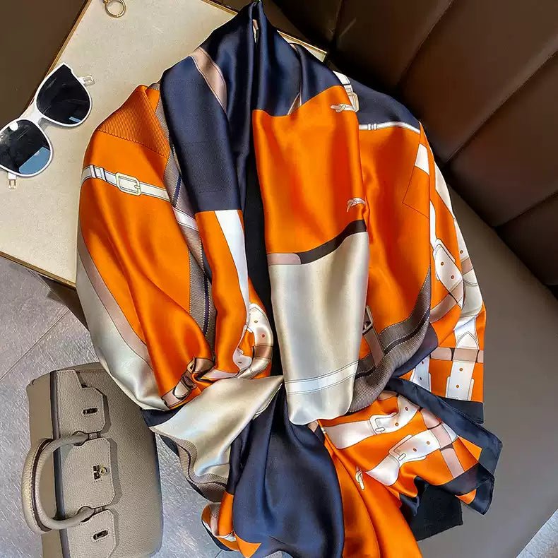 Echarpe Toque de Seda Paradise - Modelo 77 - Loja Fact