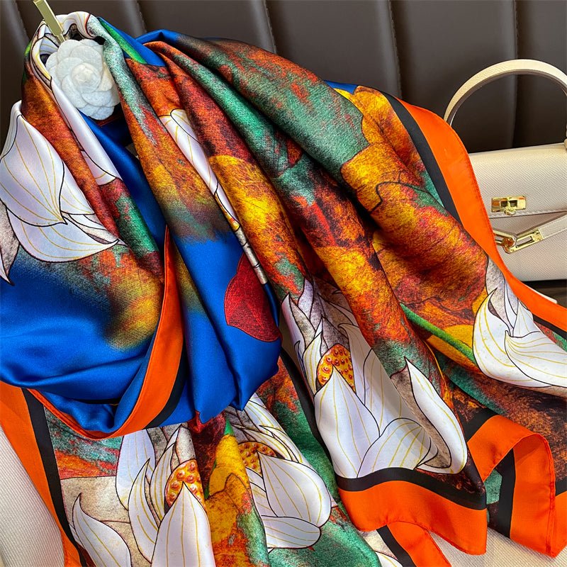 Echarpe Toque de Seda Paradise - Modelo 92 - Loja Fact