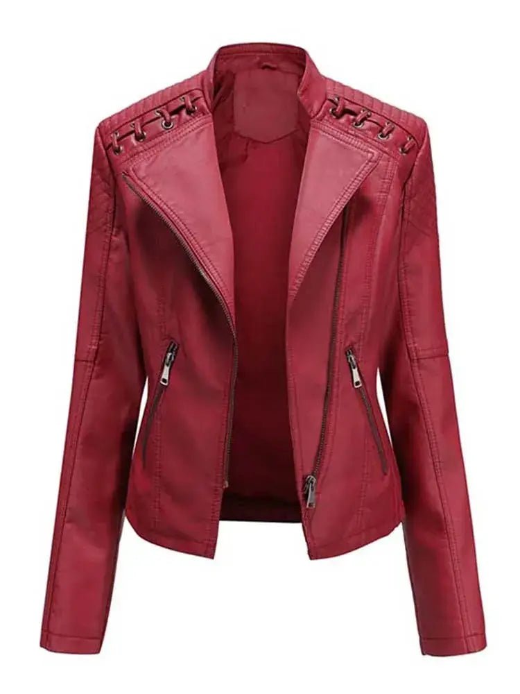 Jaqueta Feminina Biker Aude - Loja Fact