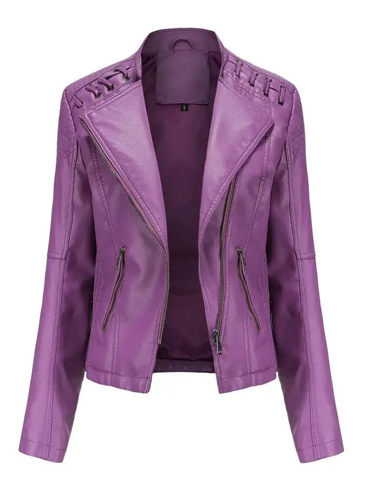 Jaqueta Feminina Biker Aude - Loja Fact