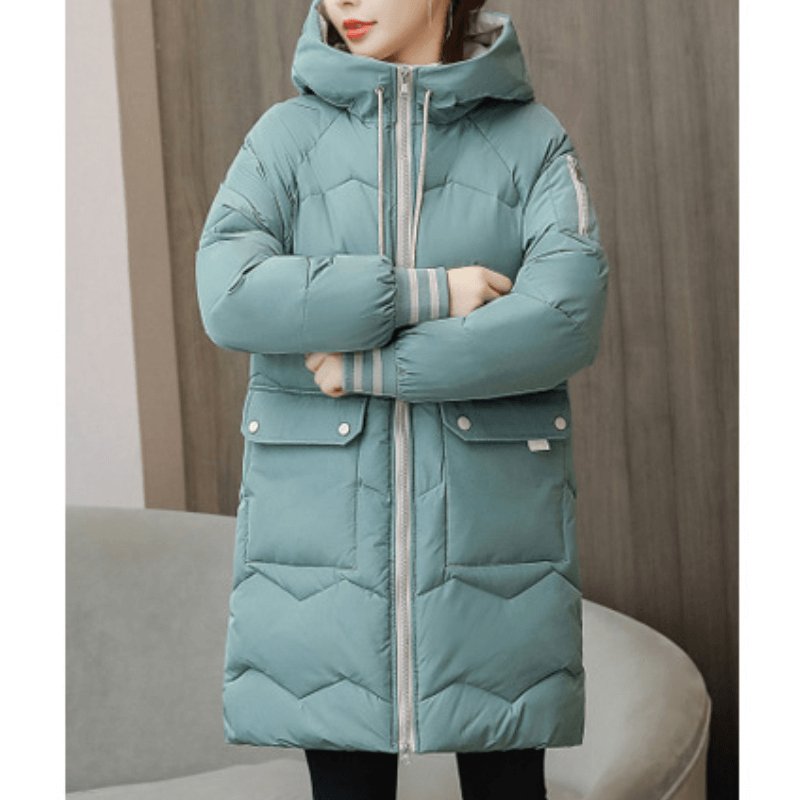 Jaqueta Feminina Puffer de Parka Joelle - Loja Fact