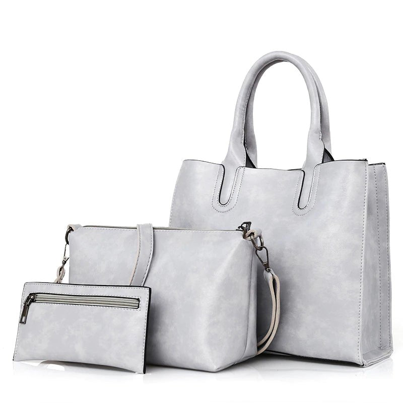 Kit de Bolsas Femininas de Couro - Loja Fact