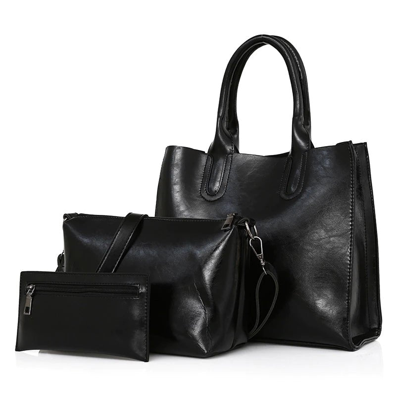 Kit de Bolsas Femininas de Couro - Loja Fact