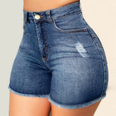 Short Jeans Feminino Push Up  - Loja Fact