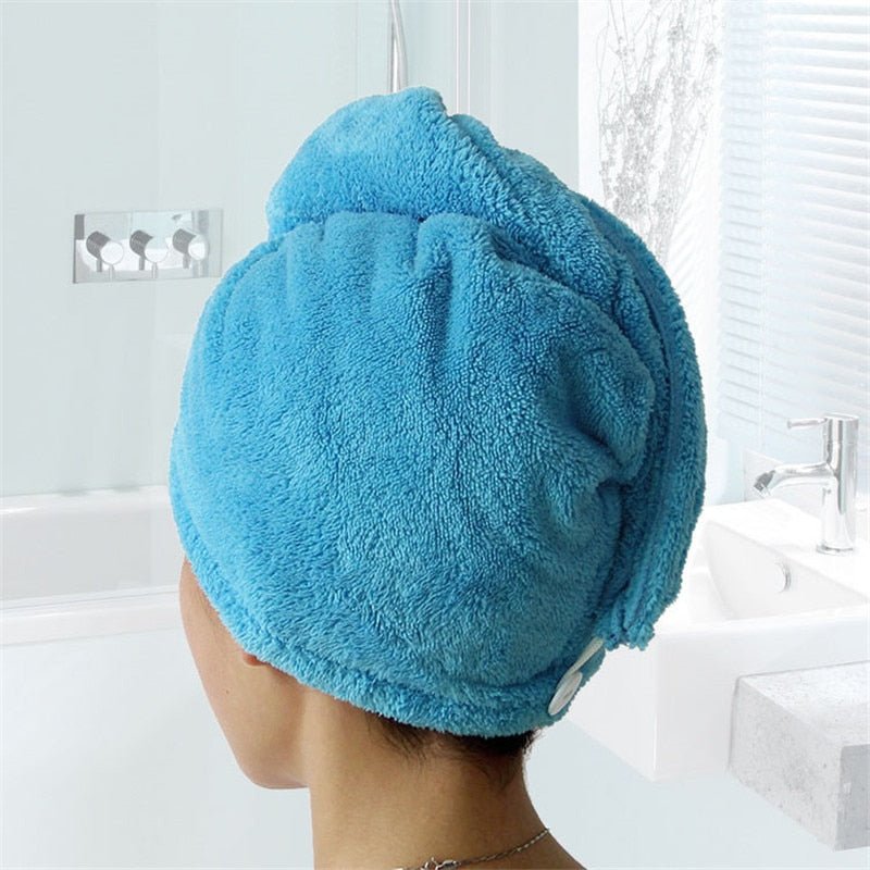 Toalha de Banho Para Cabelo - Loja Fact