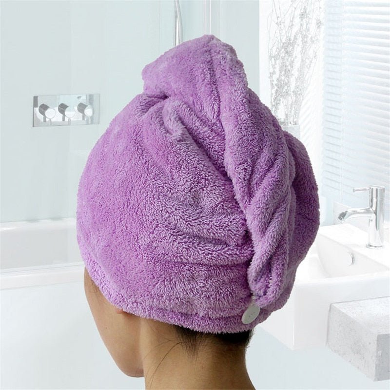 Toalha de Banho Para Cabelo - Loja Fact