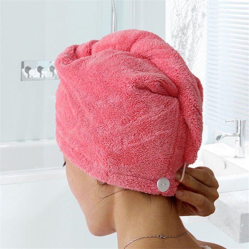 Toalha de Banho Para Cabelo - Loja Fact