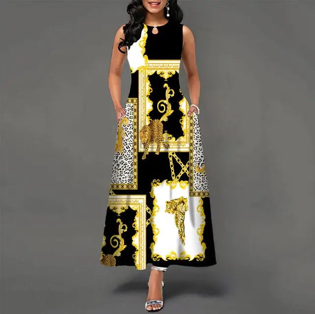 Vestido Casual Mídi Charmant - Loja Fact