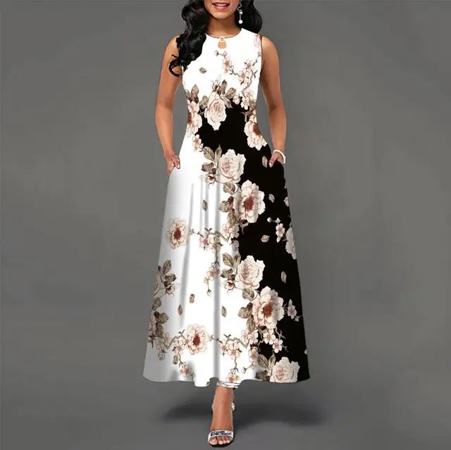 Vestido Casual Mídi Charmant - Loja Fact