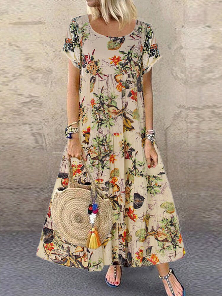 Vestido Longo Giverny - Loja Fact