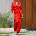 Vestido Longo Transpassado Glend - Loja Fact