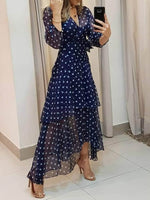 Vestido Longo Transpassado Ravena - Loja Fact