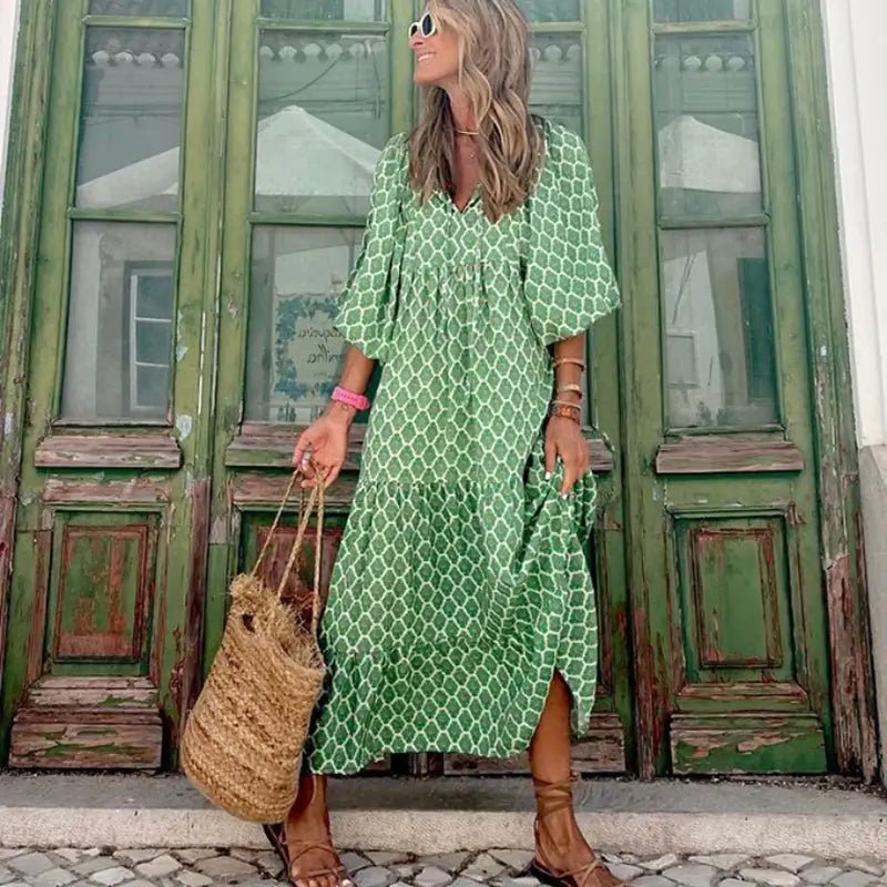 Vestido Mídi e Saia de Camadas Bolgar - Loja Fact